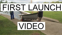 Video ~ First Launch and Sail